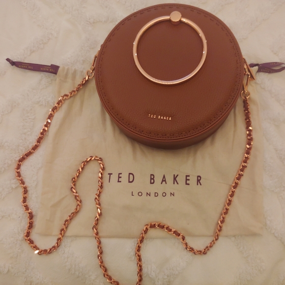 Ted Baker Handbags - NEW Maddie leather circle crossbody handbag